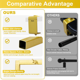 TEKCHIC strong square-tube frame provides reliable support for balloons and flowers.