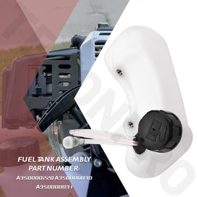 TEKONPRO fuel tank inlet connection, easy-to-secure fittings