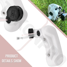 TEKONPRO fuel tank assembly A350000220 side view, robust materials for longevity