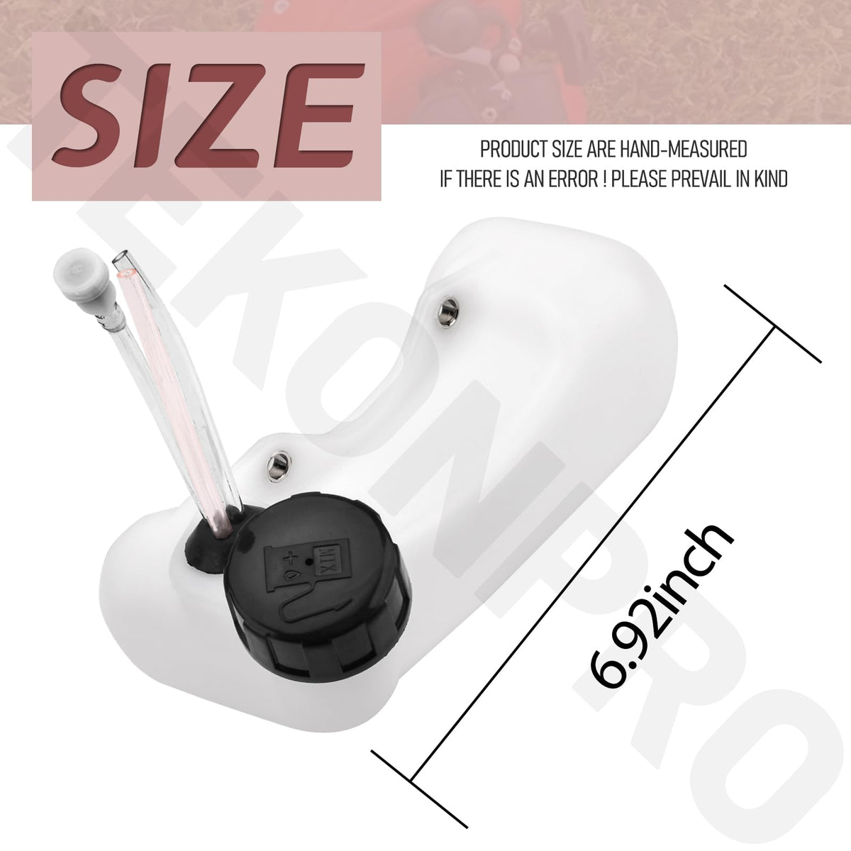 TEKONPRO fuel tank assembly A350000220 top view for Echo/GT200, reliable fit