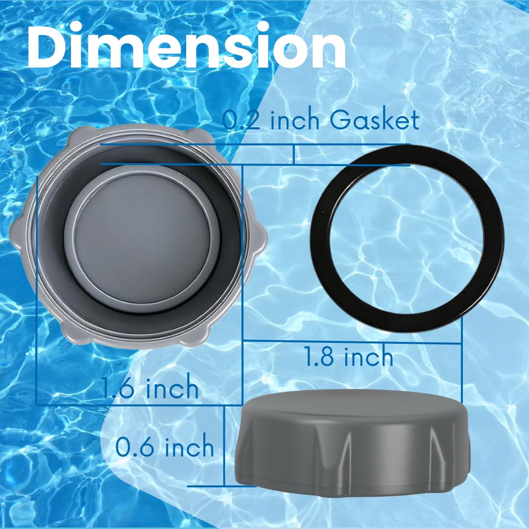 Telehybrid above-ground pool part supports reliable drainage and extended equipment life.
