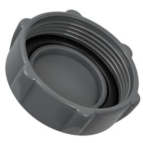 Telehybrid pool drain cap demonstrates Coleman compatibility for P01006 and P01010 with secure fit.
