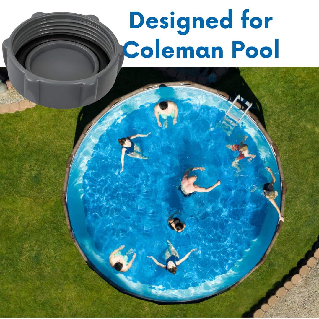 Telehybrid seal blocks leaks and debris to keep pool drainage efficient.