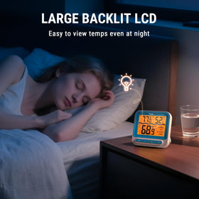 TempPro thermometer arrives with 3A batteries included for immediate use.