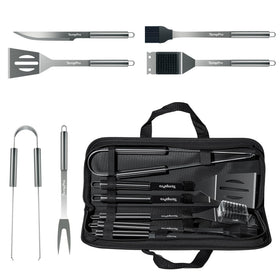 TempPro storage case keeps tools organized for quick BBQ setup.