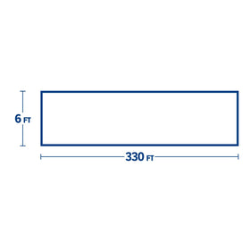 Tenax Deer Fence Select 1A120244 demonstrates light, strong, flexible mesh in garden setting.