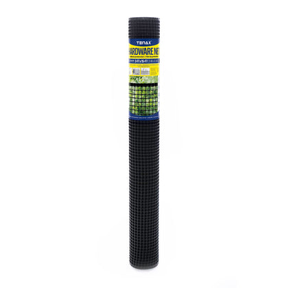 TENAX garden netting black 3x15 mesh protects plants while allowing sun and water.