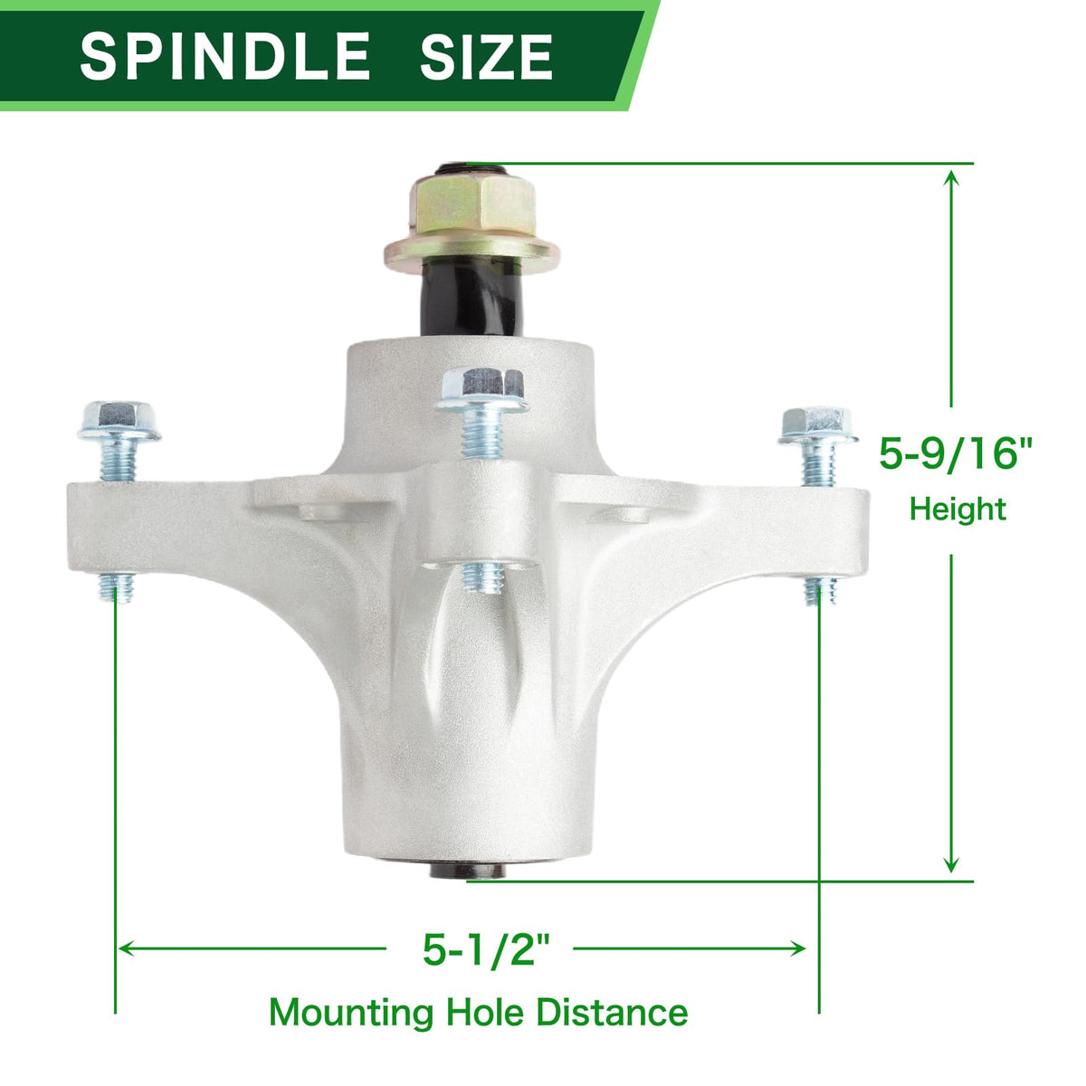 TENGMUJX spindle for Toro TimeCutter 50in deck, durable replacement