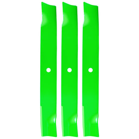 TENGMUJX 3-pack high-lift blades for efficient lawn cutting