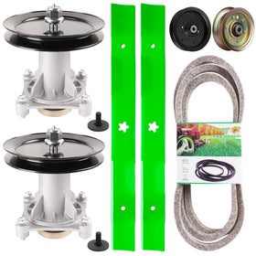 TENGMUJX 46in mower deck rebuild kit ready for Husqvarna compatibility