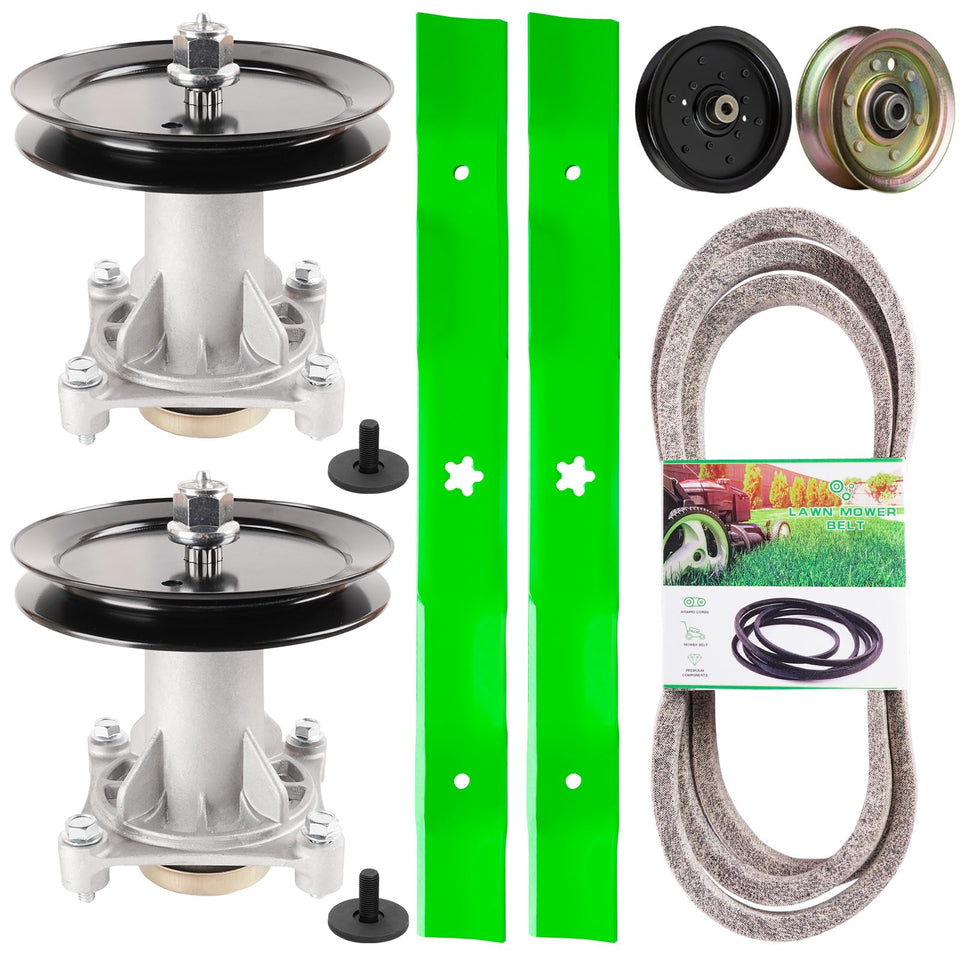 TENGMUJX 46in mower deck rebuild kit ready for Husqvarna compatibility