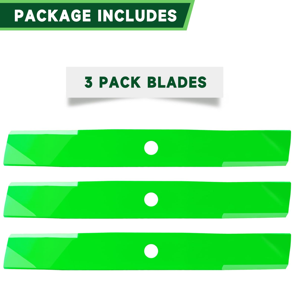 TENGMUJX 54-Inch deck blade thickness specification close-up