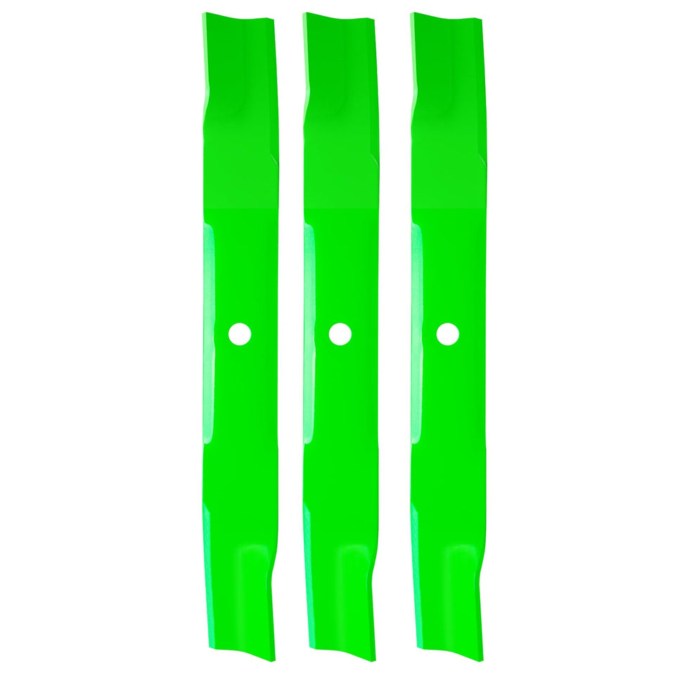 TENGMUJX 54-inch blade front view for durable, precise mowing.