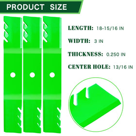 TENGMUJX 54-inch blade for Ztrak Z525E provides clean cuts and reliable performance.