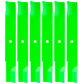 TENGMUJX 6-pack 92-208 hi-lift blades front view for precise cuts and durability