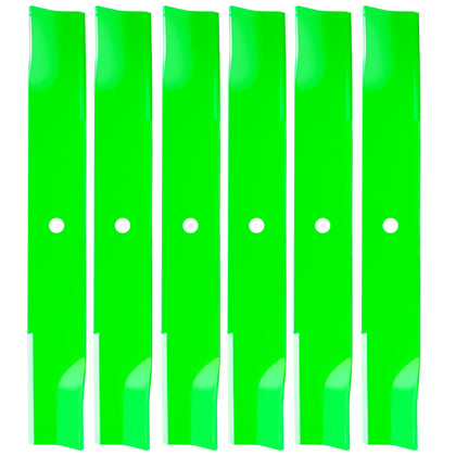 TENGMUJX 6-pack 92-208 hi-lift blades front view for precise cuts and durability