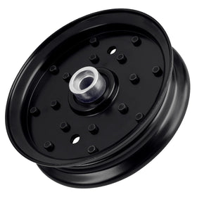 TENGMUJX 604792 deck flat idler pulley for smooth belt alignment on 54-inch and 60-inch decks