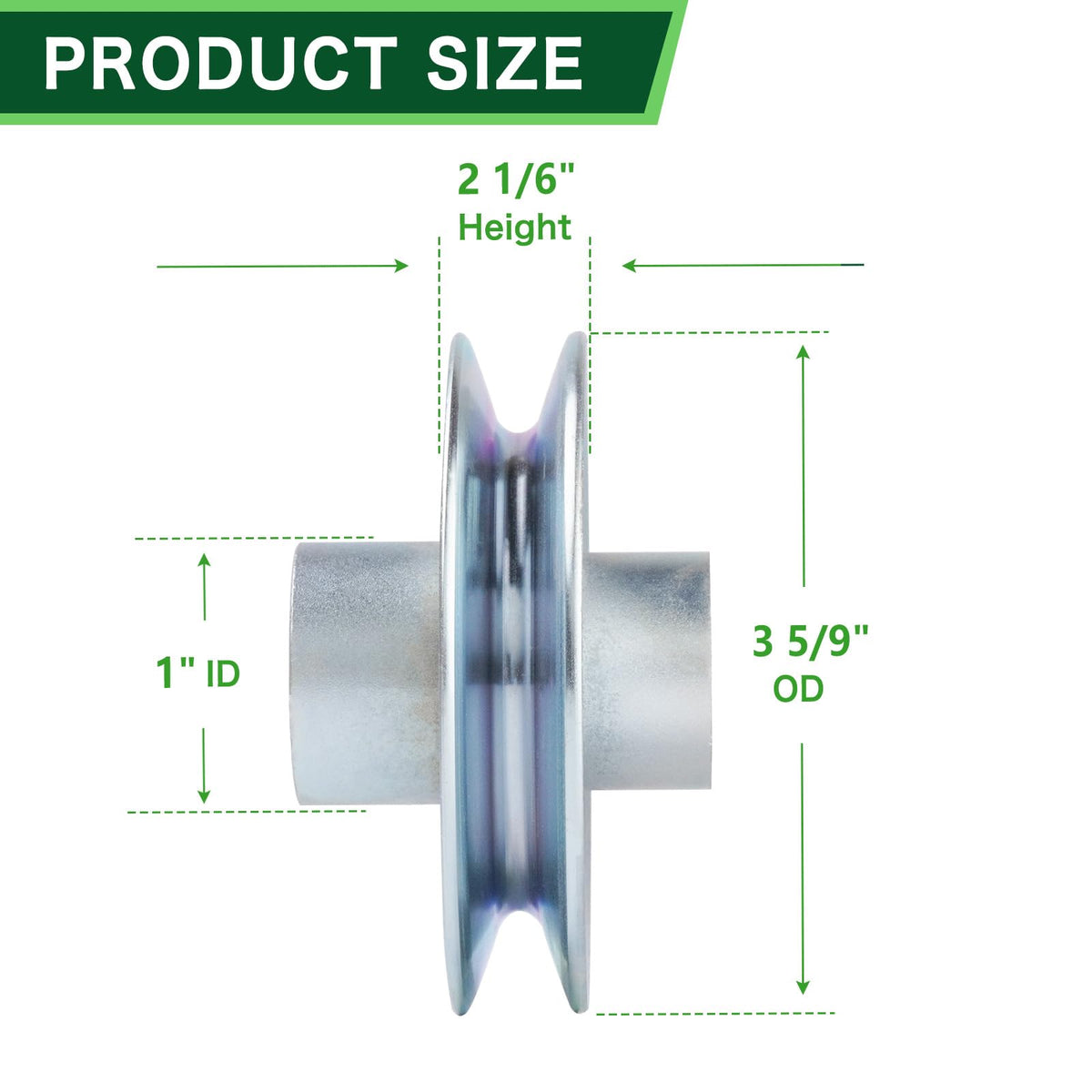 TENGMUJX 756-0978B pulley outer diameter emphasizes versatile compatibility.