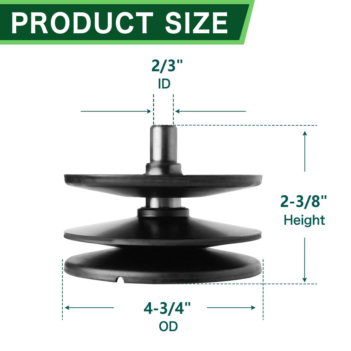 TENGMUJX 956-04015B side profile highlights compact fit for tight spaces