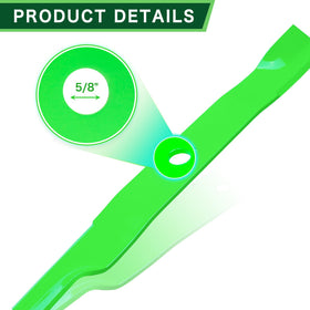 TENGMUJX blades compatible with Gravely and Ariens mower decks for easy replacement
