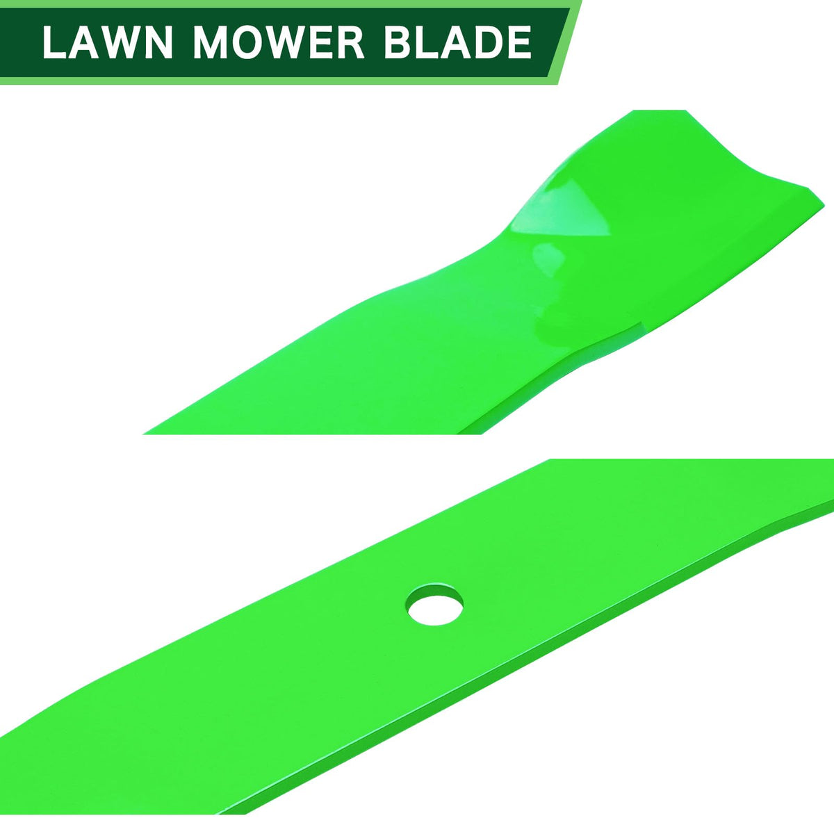 Easy at-home installation with TENGMUJX blades for quick mower maintenance
