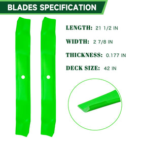 TENGMUJX Exmark Quest 42-inch blade assembly ensures precise cuts
