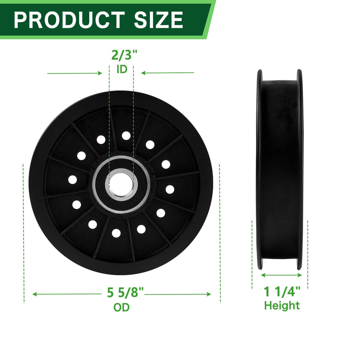 TENGMUJX 109-8076 dimensions highlight compact inner diameter for easy compatibility