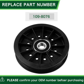TENGMUJX idler pulley compatibility chart demonstrates broad mower model coverage