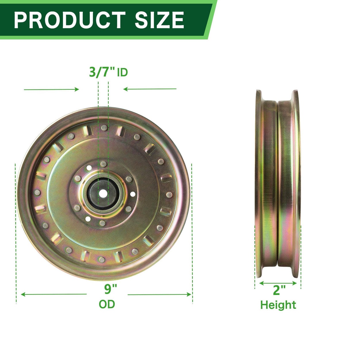 TENGMUJX idler pulley during installation demonstrating easy mounting for quick repair.