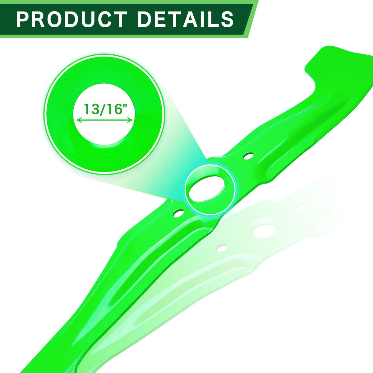 TENGMUJX installation guide image with included wrench for blade swap