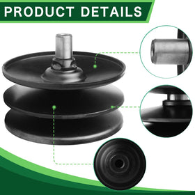 TENGMUJX installation-ready pulley simplifies setup on compatible mowers