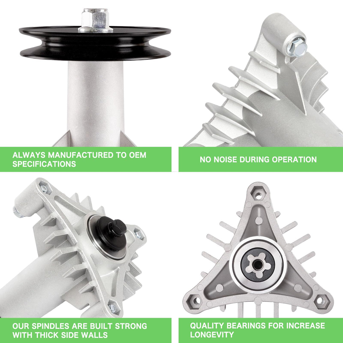 TENGMUJX compatibility guide covers Craftsman, Husqvarna, Poulan ride-on mowers