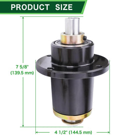 TENGMUJX spindle assembly for Bad Boy, durable aluminum alloy.