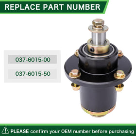TENGMUJX spindle assembly delivers precise height and fit for Bad Boy decks.
