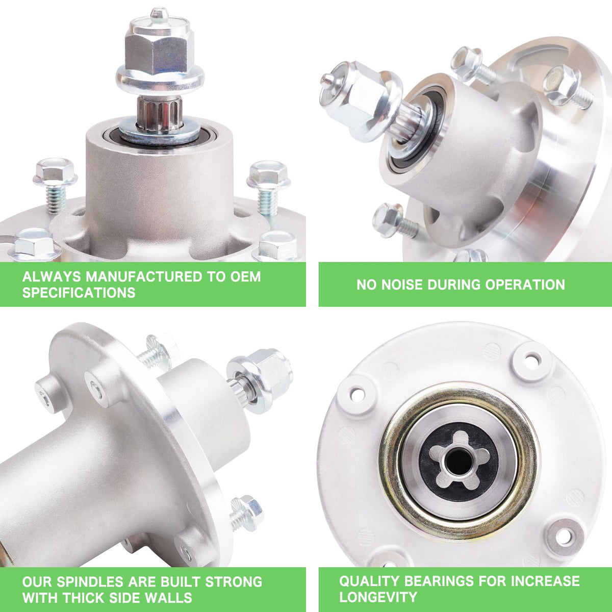 TENGMUJX spindle assembly for Husqvarna YT48XLS promotes efficient lawn care