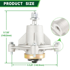 TENGMUJX spindle assembly RZ-series compatibility for Husqvarna models.