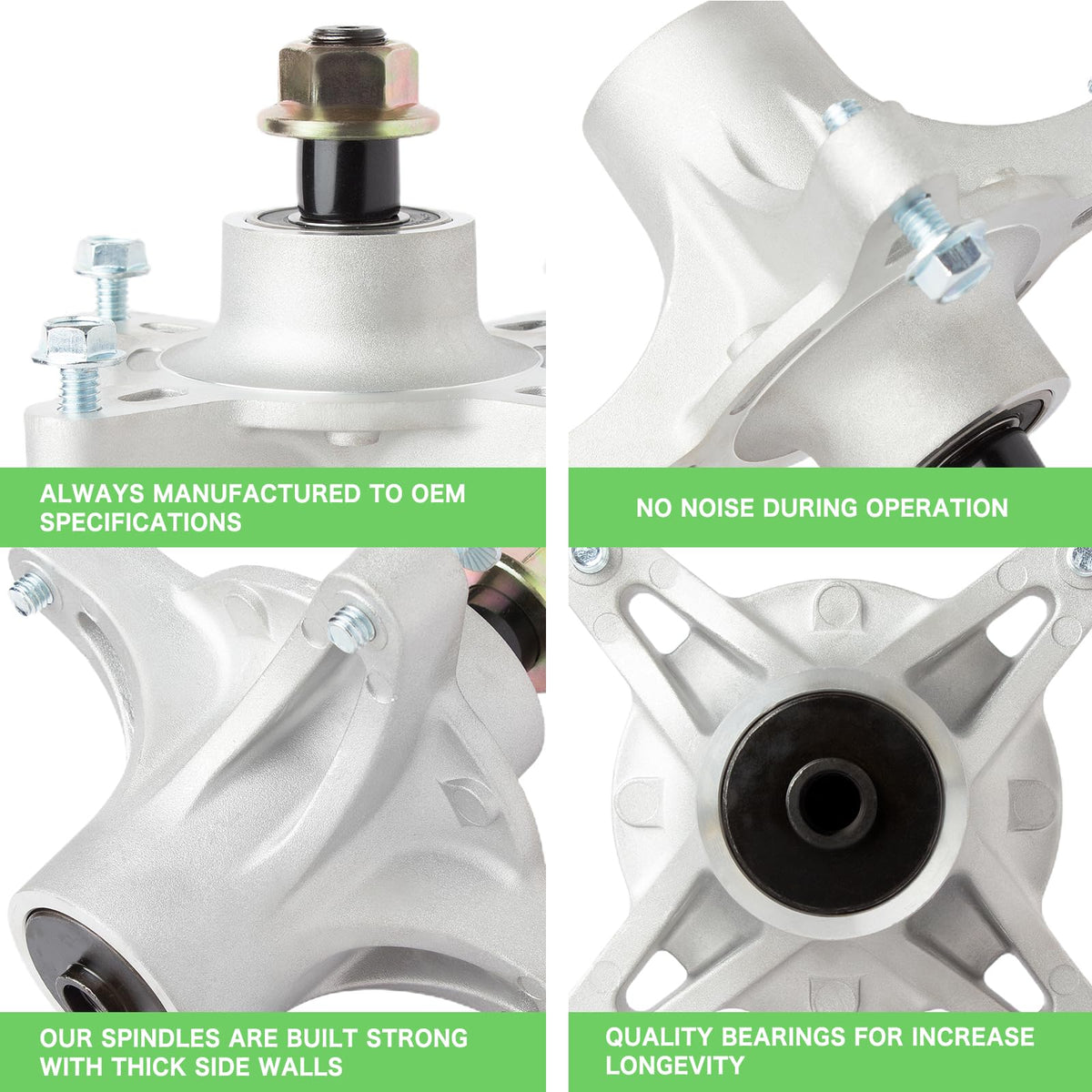 TENGMUJX spindle on Exmark Quest 42in deck, simple installation