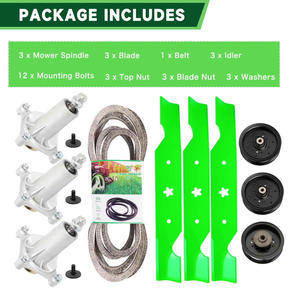 TENGMUJX 54in deck fit for Z254 and Z54i models