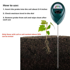 Tennedriv Green durable probe tip resists firm soil for long-lasting use.