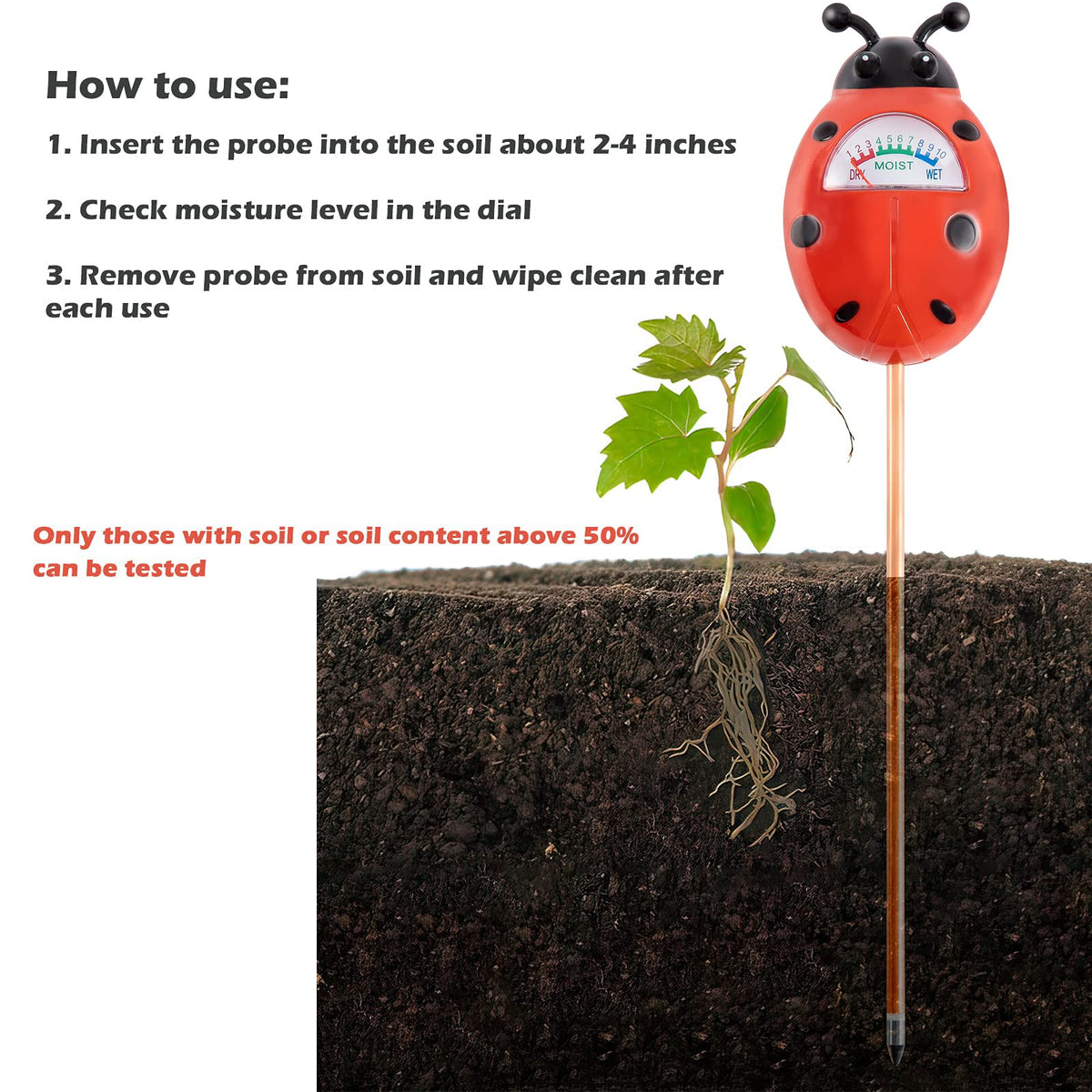 Tennedriv Green battery-free moisture meter delivers simple moisture checks