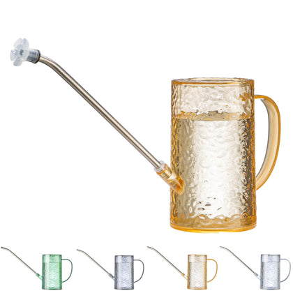 Tennedriv Green long-spout watering can for precise indoor plant watering.