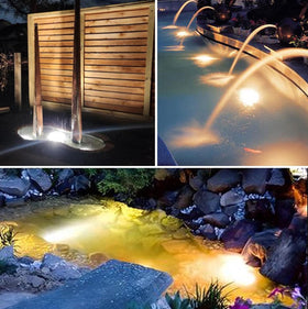 TENSUL outdoor light with 9.8 ft cord enables flexible layout.