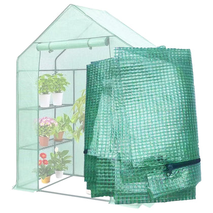 Tentopmic greenhouse replacement cover in 56×29×76 inch size with waterproof protection for plants.