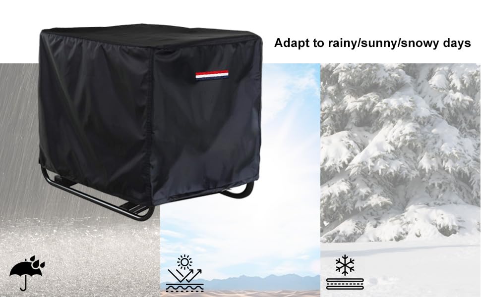 TENTVIA adjustable drawstring ensures a snug fit against wind.
