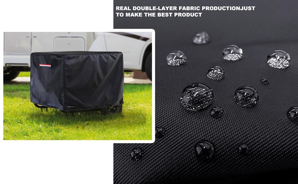 TENTVIA universal-fit design works with most generator models.