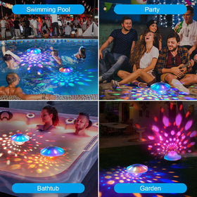 TEPENAR versatile pond and garden lights for pools and parties.