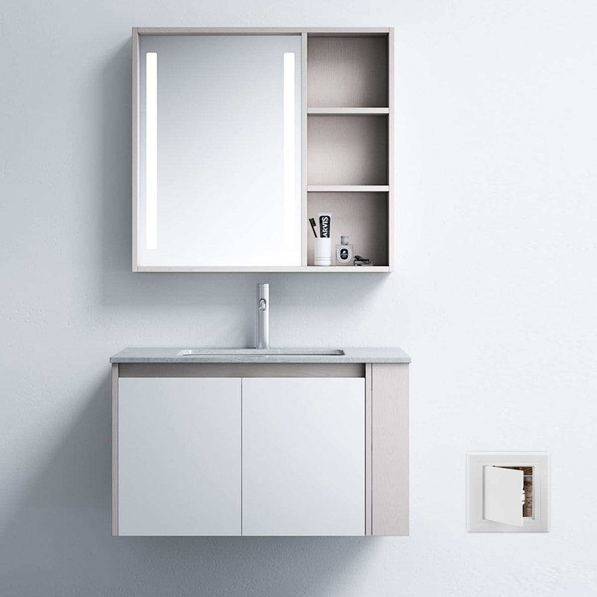Teqooza durable plastic access panel offers long-lasting service