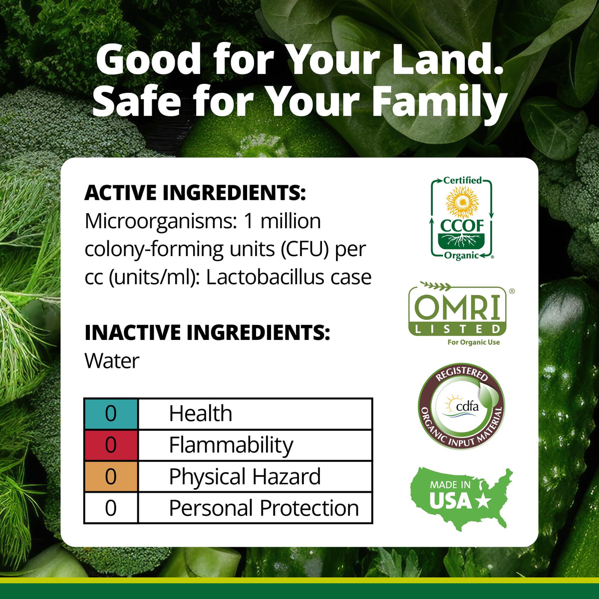 Teraganix TCM inoculant concentrate used in an aquarium setup for healthy microbes.