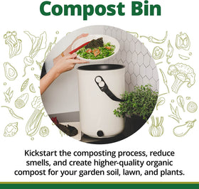 TeraGanix Bokashi Bran used for soil amendment and composting