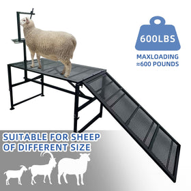 TERCFDSK integrated ramp facilitates easy animal loading